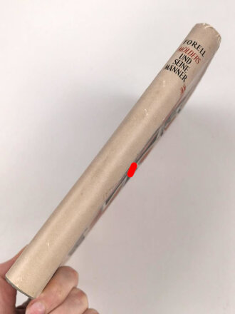 "Mölders und seine Männer", datiert 1941, DIN A5, 216 Seiten, gebraucht