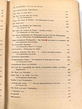 "Die Wehrmacht - Das Buch des Krieges 1940/41", 320 Seiten, über DIN A5, gebraucht