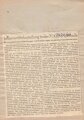 "Bezugsausweis für Speisekartoffeln" des Landkreises Villingengültig vom 6. April bis 28. Juni 1942, DIN A5, Rückseite ein Zeitungsartikel von 1944