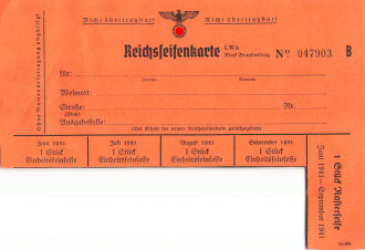 "Reichsseifenkarte" der Stadt Brandenburg,...