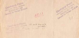 "Reichskarte für Marmelade, Zucker u....