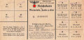 "Reichskarte für Marmelade, Zucker u. Eier" der Stadt Berlin, gültig vom 20.11. bis 17.12.1939, unter DIN A5