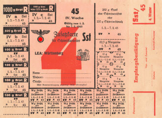 "Zusatzkarte für Schwerstarbeiter" des...