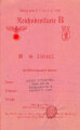 "Reichsbrotkarte B" der Stadt Berlin, gültig vom 6.5. bis 2.6.1940, DIN A6