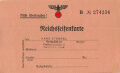 "Reichsseifenkarte", DIN A6