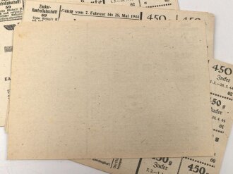 "Reichszuckerkarte" der Stadt Schongau,...