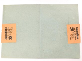 "Reichsfleischkarte" der Stadt Essem,...