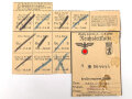 "Reichsfettkarte" der Stadt Berlin, gültig vom 11.3. bis 7.4.1940, DIN A6, Sie erhalten 1 Stück