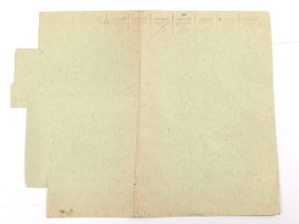 "Reichseierkarte" für die Stadt...