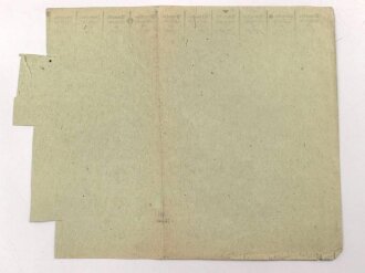 "Reichseierkarte" für die Stadt...