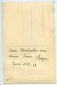 Studioaufnahme einer Angehörigen der Deutschen Reichpost, Maße: 8,5 x 13,5 cm