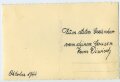 Studioaufnahme eines Angehörigen der Luftwaffe, Maße: 9 x 13,5 cm, datiert 1944