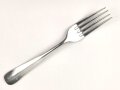 Gabel von der Wehrmacht aus Aluminium, Gesamtlänge ca. 21 cm
