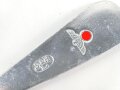 Gabel von der Wehrmacht aus Aluminium, Gesamtlänge ca. 21 cm