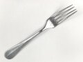 Gabel von der Wehrmacht aus Aluminium, datiert 1939, Gesamtlänge ca. 21 cm