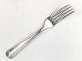 Gabel von der Wehrmacht aus Aluminium, datiert 1941, Gesamtlänge ca. 21 cm