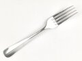Gabel von der Wehrmacht aus Aluminium, Gesamtlänge ca. 21 cm
