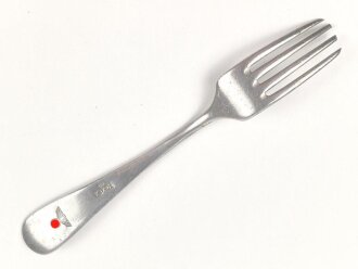 Gabel von der Wehrmacht aus Aluminium, datiert 1940,...