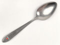 Löffel von der Wehrmacht aus Eisen, datiert 1941, Gesamtlänge ca. 21 cm