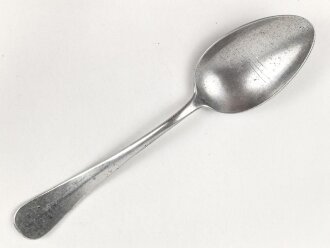 Löffel von der Wehrmacht aus Aluminium, datiert...