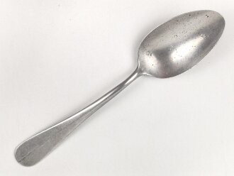 Löffel von der Wehrmacht aus Aluminium, datiert...