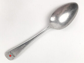 Löffel von der Wehrmacht aus Aluminium, datiert...