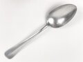 Löffel von der Wehrmacht aus Aluminium, datiert 1940, Gesamtlänge ca. 21 cm