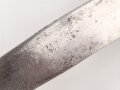 Messer von der Wehrmacht aus Aluminium, datiert 1940, Gesamtlänge ca. 24 cm
