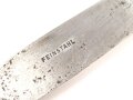 Messer von der Wehrmacht aus Aluminium, datiert 1942, Gesamtlänge ca. 24 cm