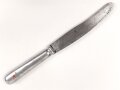 Messer von der Wehrmacht aus Aluminium, datiert 1942, Gesamtlänge ca. 24 cm