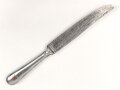 Messer von der Wehrmacht aus Aluminium, datiert 1942, Gesamtlänge ca. 24 cm