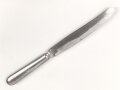 Messer von der Wehrmacht aus Aluminium, datiert 1939, Gesamtlänge ca. 24 cm