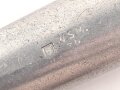Messer von der Wehrmacht aus Aluminium, datiert 1939, Gesamtlänge ca. 24 cm