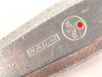 Messer von der Wehrmacht aus Aluminium, datiert 1942, Gesamtlänge ca. 24 cm