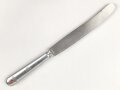 Messer von der Wehrmacht aus Aluminium, datiert 1939, Gesamtlänge ca. 24 cm