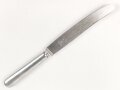 Messer von der Wehrmacht aus Aluminium, datiert 1939, Gesamtlänge ca. 24 cm