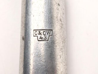 Messer von der Wehrmacht aus Aluminium, datiert 1943,...