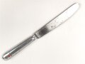 Messer von der Wehrmacht aus Aluminium, datiert 1943, Gesamtlänge ca. 24 cm