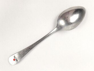 Teelöffel von der Wehrmacht aus Aluminium, datiert...
