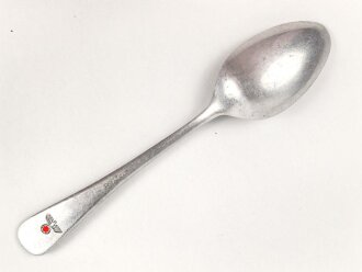 Teelöffel von der Wehrmacht aus Aluminium, datiert...