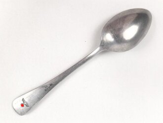 Teelöffel von der Wehrmacht aus Aluminium, datiert...