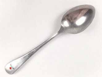 Teelöffel von der Wehrmacht aus Aluminium, datiert...