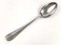 Teelöffel Reichsarbeitsdienst,  datiert 1938, Aluminium, Gesamtlänge ca. 14 cm