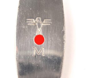 Löffel von der Kriegsmarine, Metall, Gesamtlänge ca. 22 cm