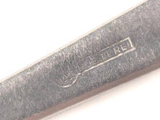 Löffel von der Kriegsmarine, datiert 1941, Metall, Gesamtlänge ca. 22 cm