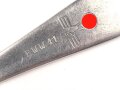 Löffel von der Kriegsmarine, datiert 1941, Metall, Gesamtlänge ca. 22 cm