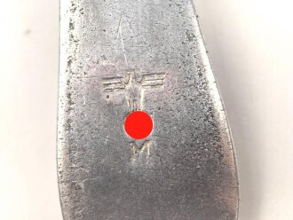 Löffel von der Kriegsmarine, Aluminium, Gesamtlänge ca. 22 cm