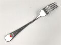 Gabel von der Kriegsmarine, datiert 1942, Metall, Gesamtlänge ca. 21 cm