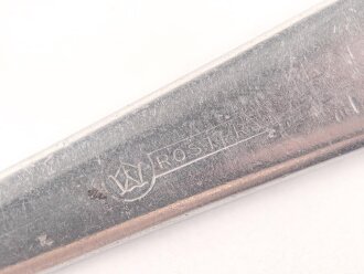 Gabel von der Kriegsmarine, datiert 1941, Metall, Gesamtlänge ca. 21 cm