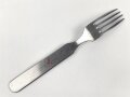 Gabel aus Metall für das 4 teilige Besteck der Wehrmacht datiert 1942, Gesamtlänge ca. 20 cm